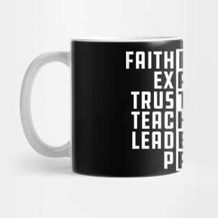 Father - Faithful Example Trustworthy Teacher Leader Protector Mug